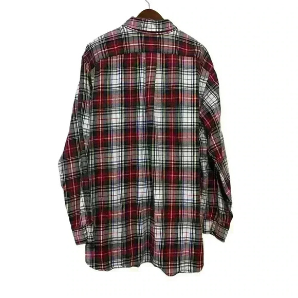 POLO RALPH LAUREN CLASSIC FIT PERFORMANCE FLANNEL PLAID SHIRT MENS SIZE 2XB $168 - Picture 9 of 9